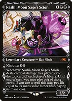 Nashi, Moon Sage's Scion (NEO-343) - mythic: (Showcase) - Foil
