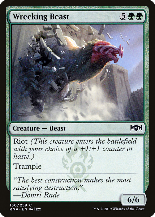 Wrecking Beast (RNA-150) - common - Foil