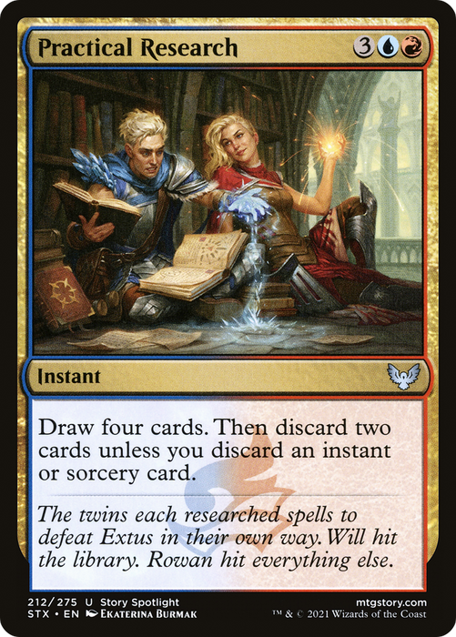 Practical Research (STX-212) - uncommon - Foil