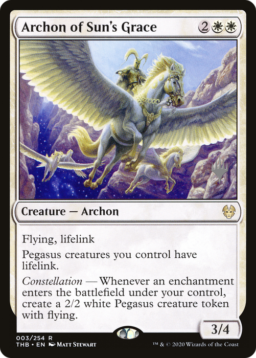 Archon of Sun's Grace (PPTHB-03P) - rare - Foil