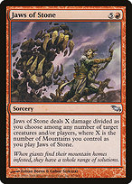 Jaws of Stone (SHM-097) - uncommon - Foil