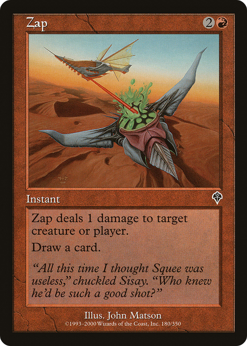 Zap (INV-180) - common - Foil