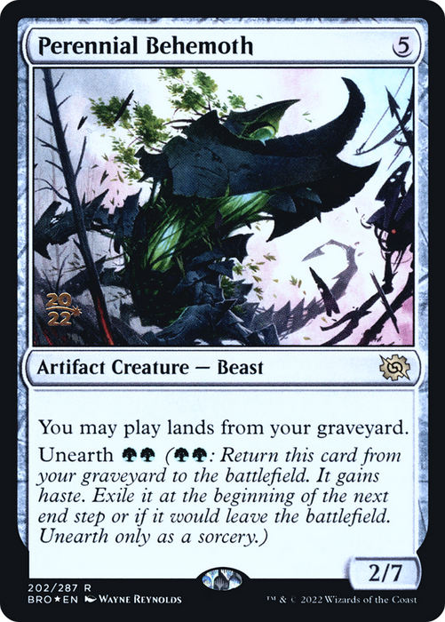 Perennial Behemoth (PRE-202S) - rare - Foil
