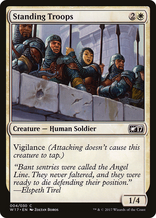 Standing Troops (W17-004) - common