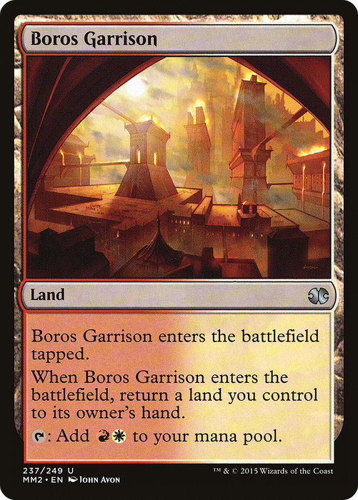 Boros Garrison (MM2-237) - uncommon