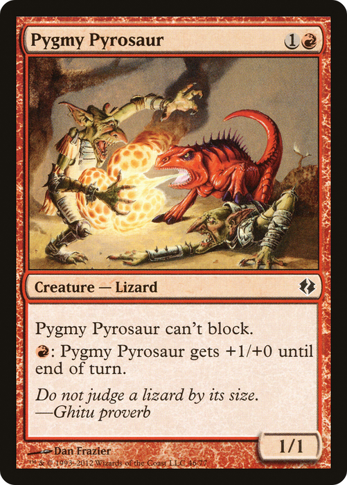 Pygmy Pyrosaur (DDI-046) - common