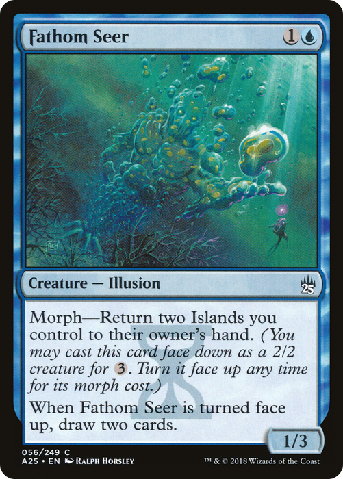 Fathom Seer (A25-056) - common - Foil