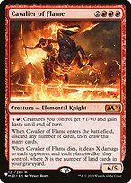 Cavalier of Flame (LIST-M20-125) - mythic