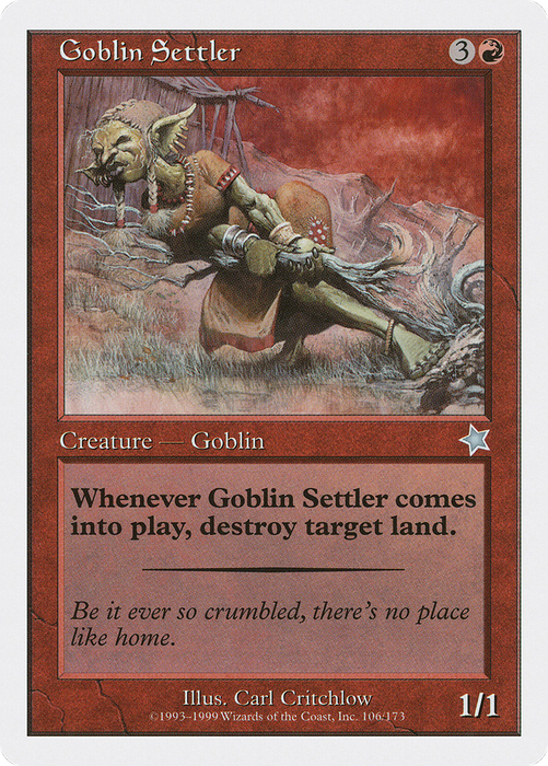 Goblin Settler (S99-106) - uncommon