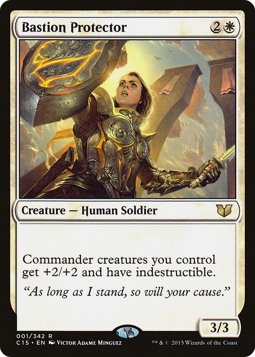 Bastion Protector (C15-001) - rare