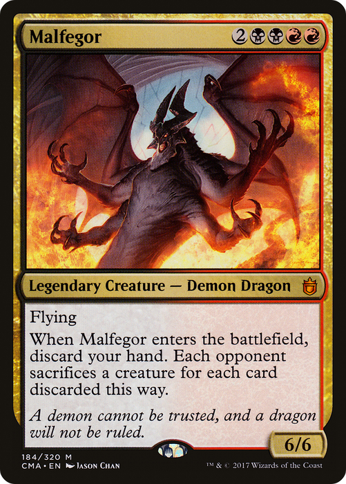 Malfegor (CMA-184) - mythic
