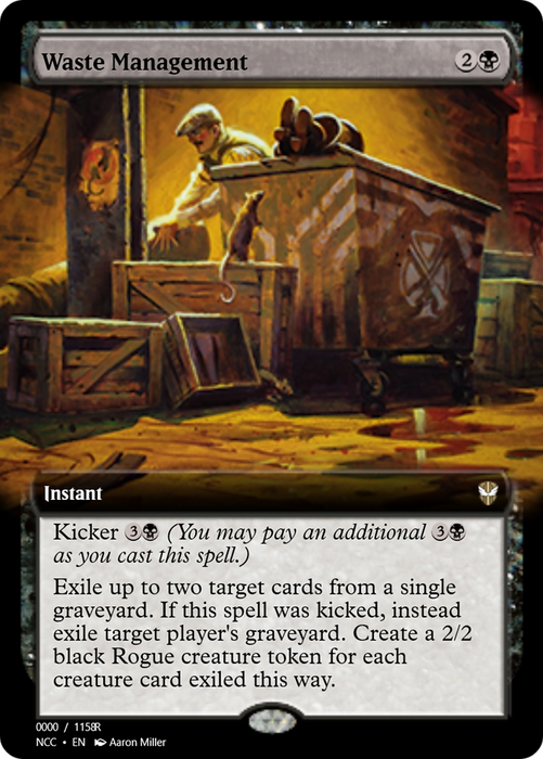Waste Management (PRM-99945) - rare - Foil