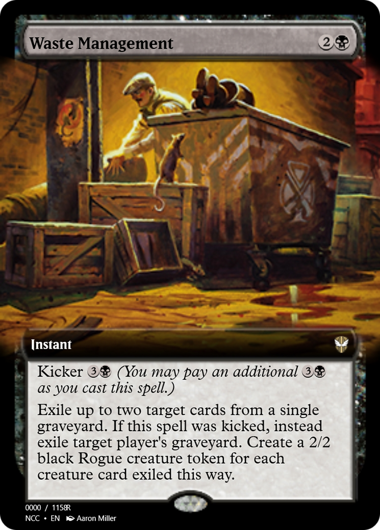 Waste Management (PRM-99945) - rare - Foil