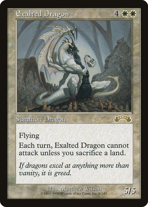 Exalted Dragon (EXO-006) - rare
