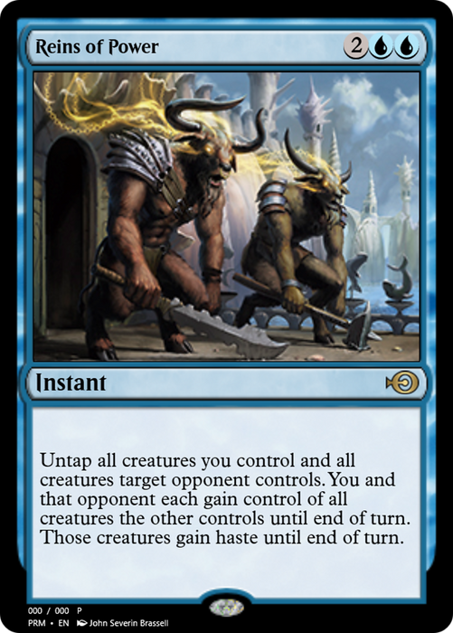 Reins of Power (PRM-62517) - rare - Foil