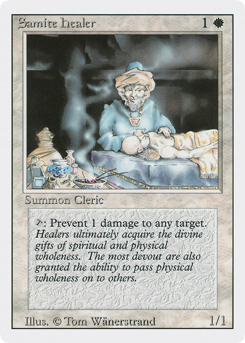 Samite Healer (3ED-038) - common