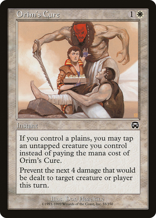 Orim's Cure (MMQ-033) - common - Foil