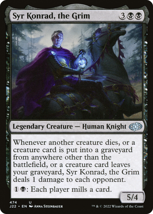 Syr Konrad, the Grim (J22-474) - uncommon
