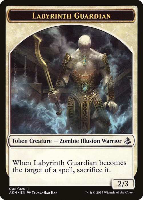 Labyrinth Guardian (AKH-008) - common - Foil