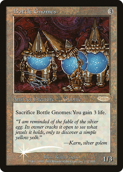 Bottle Gnomes (FNM-001) - rare - Foil