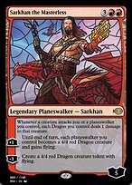 Sarkhan the Masterless (PRM-77991) - rare
