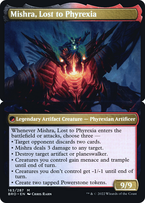 Mishra, Lost to Phyrexia (PBRO-163BS) - mythic - Foil