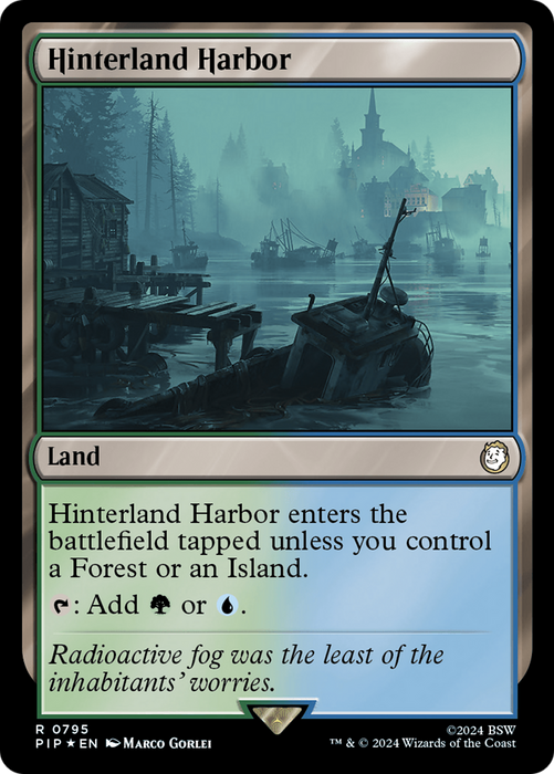 Hinterland Harbor (PIP-795) - rare - Foil