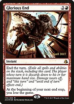 Glorious End (PRE-133S) - mythic - Foil