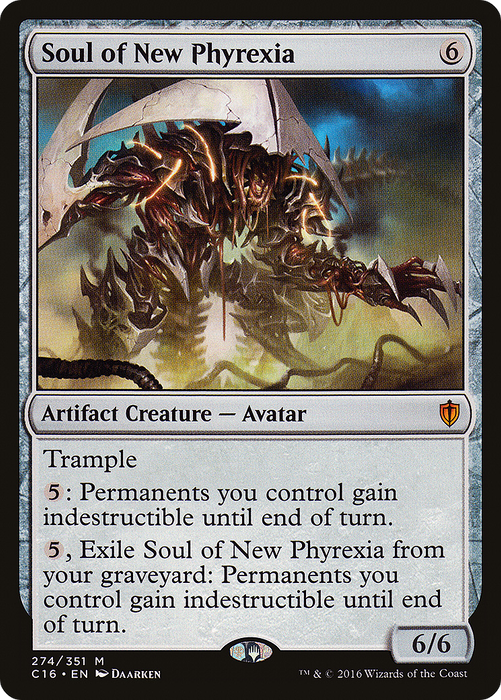 Soul of New Phyrexia (C16-274) - mythic