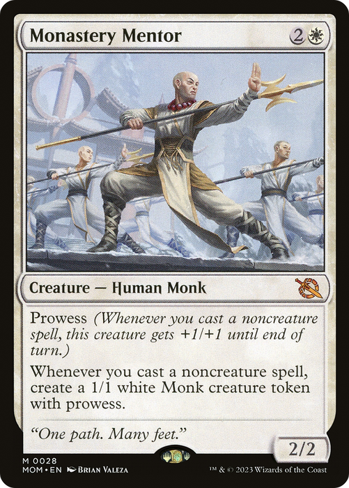 Monastery Mentor (MOM-028) - mythic - Foil