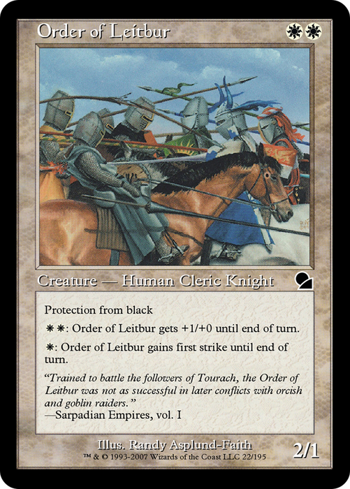 Order of Leitbur (ME1-022) - common - Foil