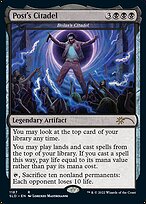 Bolas's Citadel (SLD-1187) - rare / Post's Citadel - Foil
