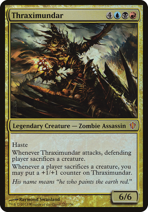 Thraximundar (OVER-221) - mythic - Foil