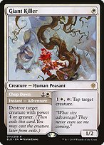 Giant Killer // Chop Down (ELD-014) - rare - Foil