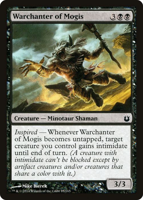 Warchanter of Mogis (BNG-085) - common