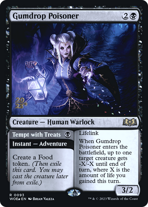 Gumdrop Poisoner // Tempt with Treats (PRE-93S) - rare - Foil
