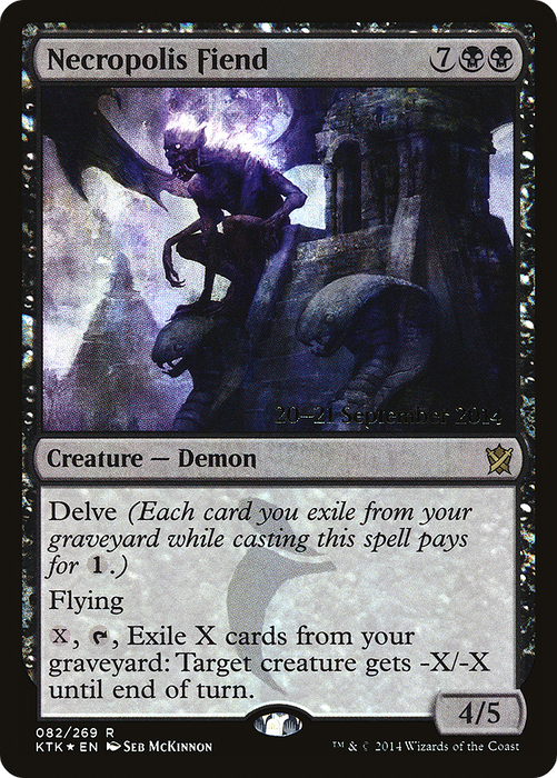 Necropolis Fiend (PRE-82S) - rare - Foil