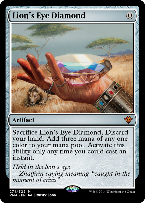 Lion's Eye Diamond (VMA-271) - mythic - Foil