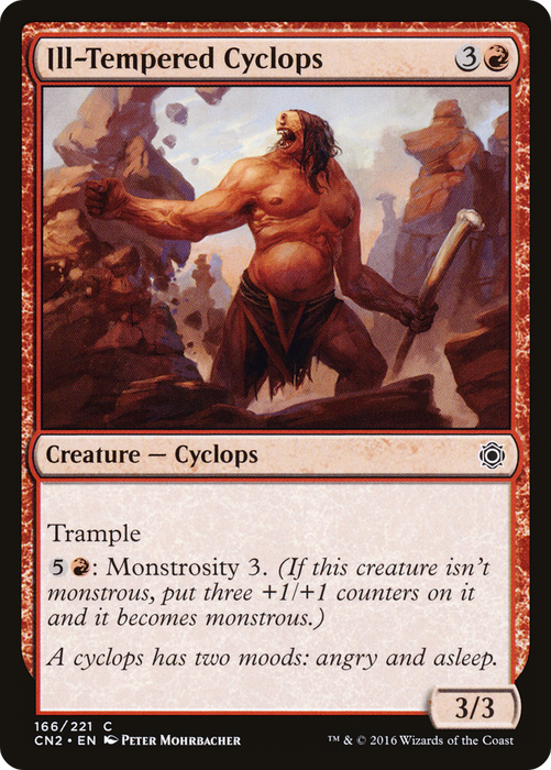 Ill-Tempered Cyclops (CN2-166) - common - Foil