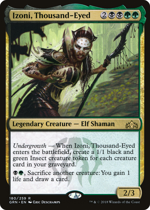 Izoni, Thousand-Eyed (GRN-180) - rare
