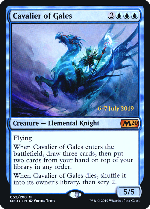 Cavalier of Gales (PRE-52S) - mythic - Foil