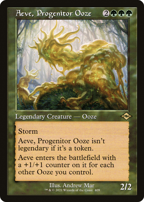 Aeve, Progenitor Ooze (MH2-409) - rare - Foil