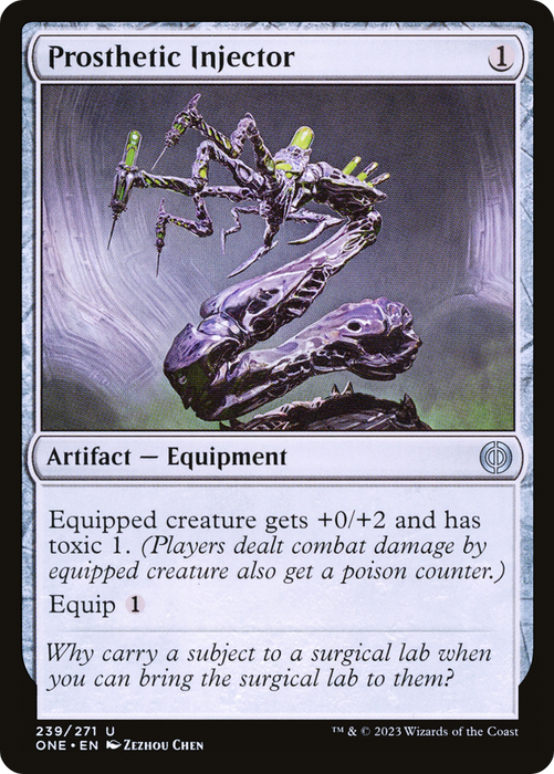 Prosthetic Injector (ONE-239) - uncommon - Foil