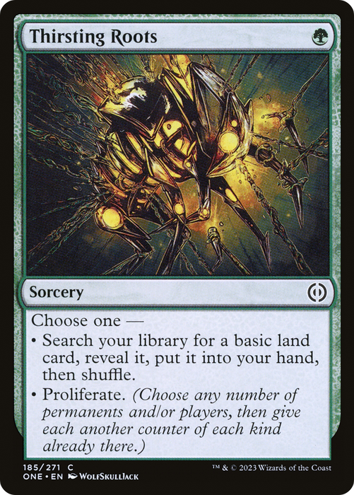 Thirsting Roots (ONE-185) - common - Foil