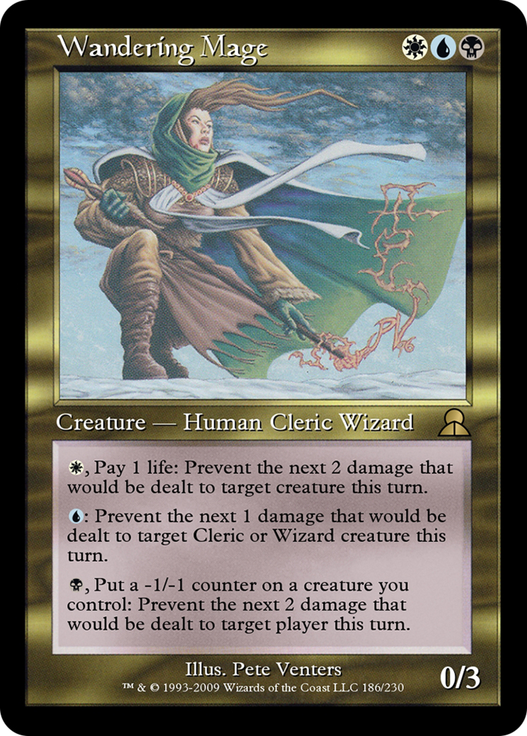 Wandering Mage (ME3-186) - rare - Foil