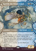 Kastral, the Windcrested (BLB-335) - rare: (Showcase) (Borderless)
