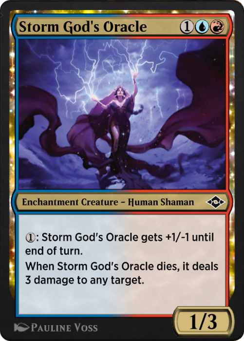 Storm God's Oracle (J21-721) - common: (enchantment)