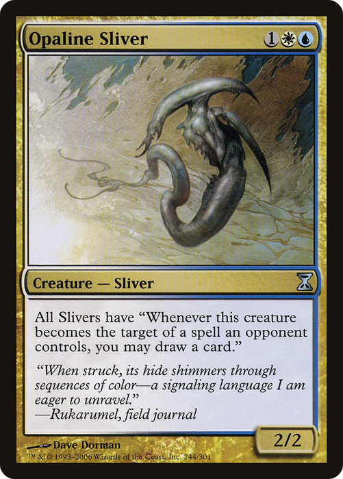 Opaline Sliver (TSP-244) - uncommon
