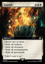 Farewell (WHO-1056) - rare: (Extended Art) - Foil