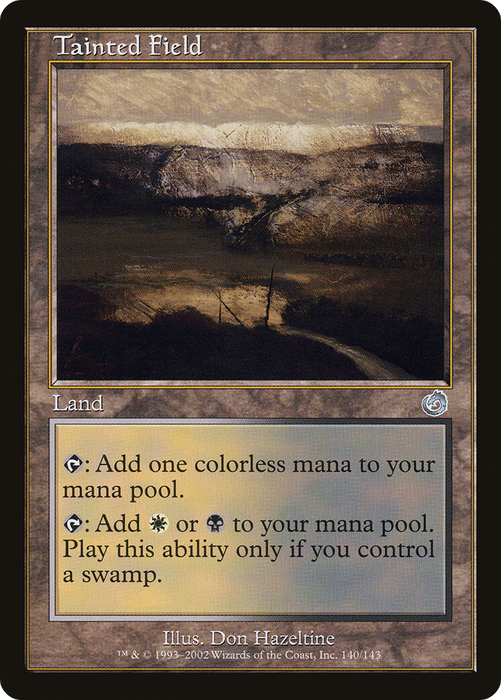 Tainted Field (TOR-140) - uncommon